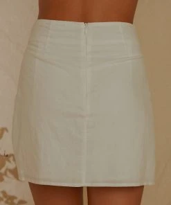 Peppermayo Exclusive European Edition Mini Skirt - White 11 Peppermayo Exclusive European Edition Mini Skirt - White