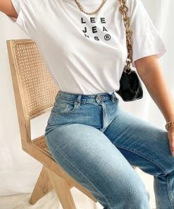 Lee New Tops Baggy Tee - Aspen White