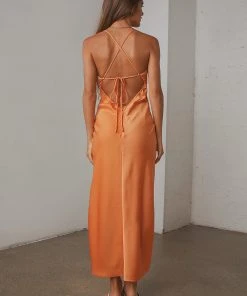 Peppermayo New & Most Loved Amused Midi Dress - Orange 9 Peppermayo New & Most Loved Amused Midi Dress - Orange