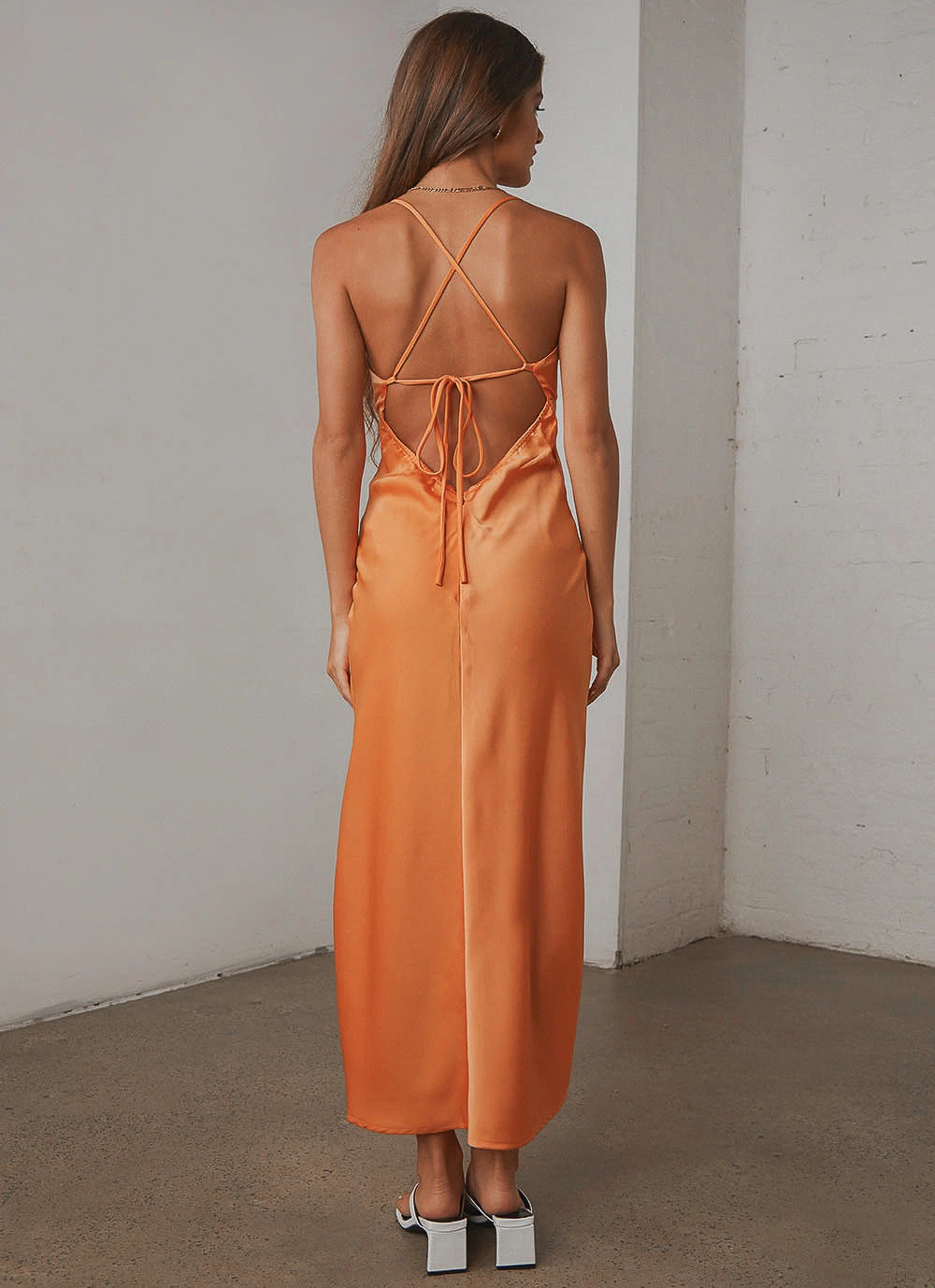 Peppermayo New & Most Loved Amused Midi Dress - Orange 5 Peppermayo New & Most Loved Amused Midi Dress - Orange