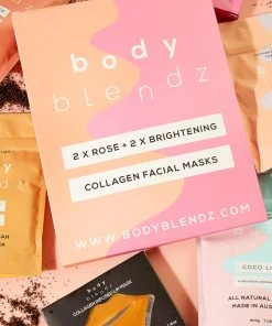Body Blendz BodyBlendz Facial Masks (4 Pack) - Multi