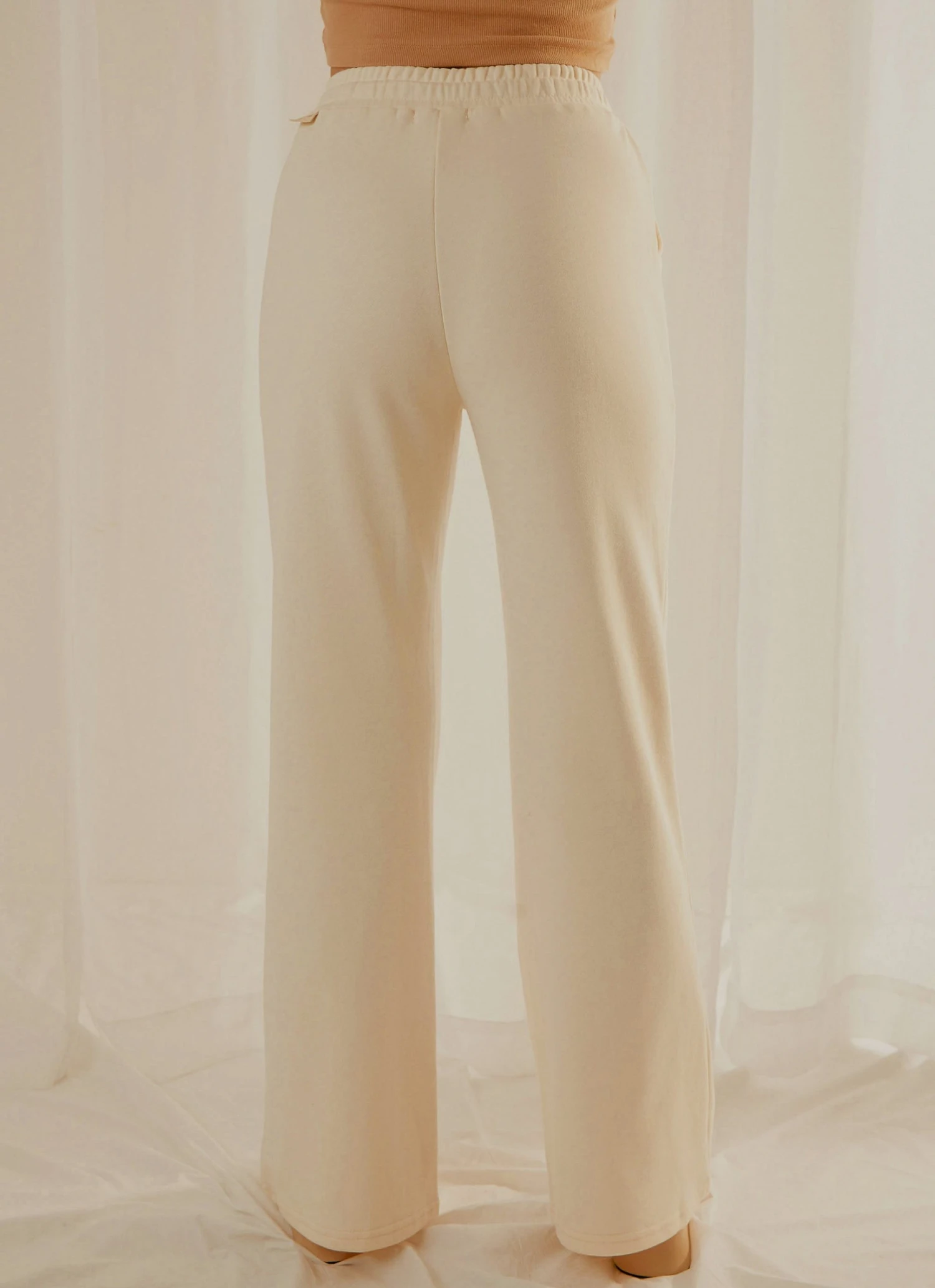 Peppermayo Exclusive Lira Flare Trackpant - Creme New & Most Loved 6 Peppermayo Exclusive Lira Flare Trackpant - Creme New & Most Loved
