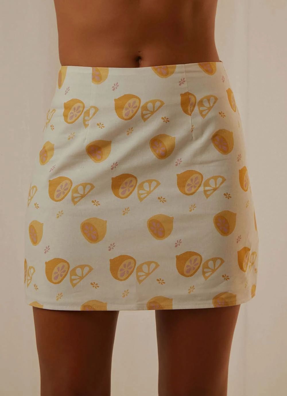 Peppermayo Exclusive New & Most Loved Fruit Bowl Mini Skirt - Lemonata 1 Peppermayo Exclusive New & Most Loved Fruit Bowl Mini Skirt - Lemonata