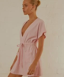 Cools Club New & Most Loved Terry Dress - Pink 10 Cools Club New & Most Loved Terry Dress - Pink