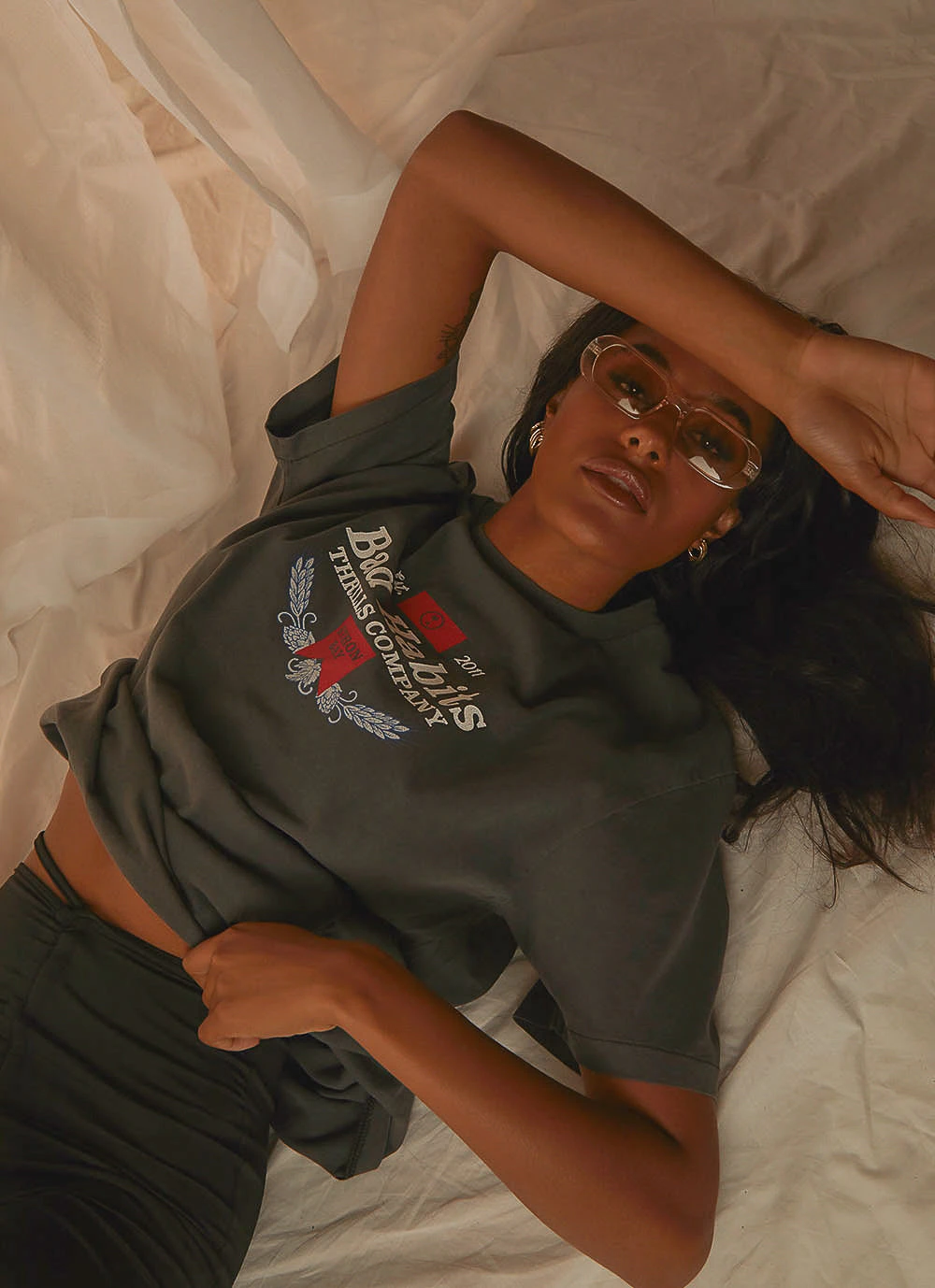 Thrills New & Most Loved Bad Habits Merch Tee - Merch Black 2 Thrills New & Most Loved Bad Habits Merch Tee - Merch Black