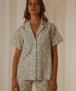 Cools Club Safari Shirt - Flower Power 7 Cools Club Safari Shirt - Flower Power