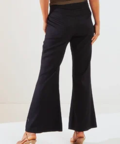 Afends Birkin Hemp Flares - Black Seasonal 7 Afends Birkin Hemp Flares - Black Seasonal