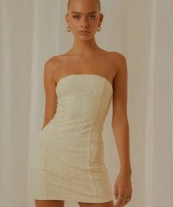 Peppermayo Exclusive Summer Brunch Tube Mini Dress - Ivory 9 Peppermayo Exclusive Summer Brunch Tube Mini Dress - Ivory