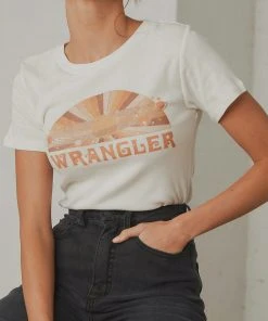 Wrangler Summerville Tee - Ecru New & Most Loved