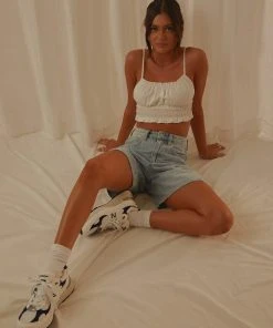 Lee High Baggy Short - Blue Encounter