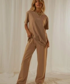 Nude Lucy Nude Classics Slogan BF Tee - Mocha 9 Nude Lucy Nude Classics Slogan BF Tee - Mocha