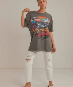 Rolla's Ford Nationals 99 Tee - Washed Black New Tops 7 Rolla's Ford Nationals 99 Tee - Washed Black New Tops