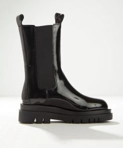 Cult Avenue Annalise Boot - Gloss Black