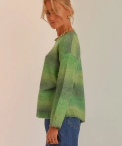 Peppermayo New & Most Loved Santa Monica Knit Sweater - Green