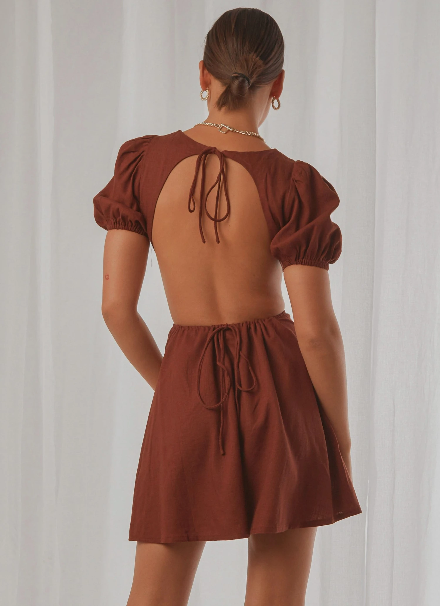 Peppermayo New & Most Loved Mini Bar Linen Dress - Coco 4 Peppermayo New & Most Loved Mini Bar Linen Dress - Coco