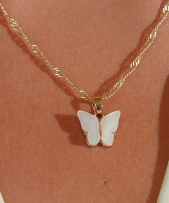 Peppermayo Femme Necklace & Earrings Set - Gold New & Most Loved