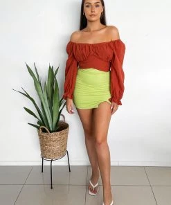 Peppermayo Inner Bloom Top - Rust New Tops 8 Peppermayo Inner Bloom Top - Rust New Tops