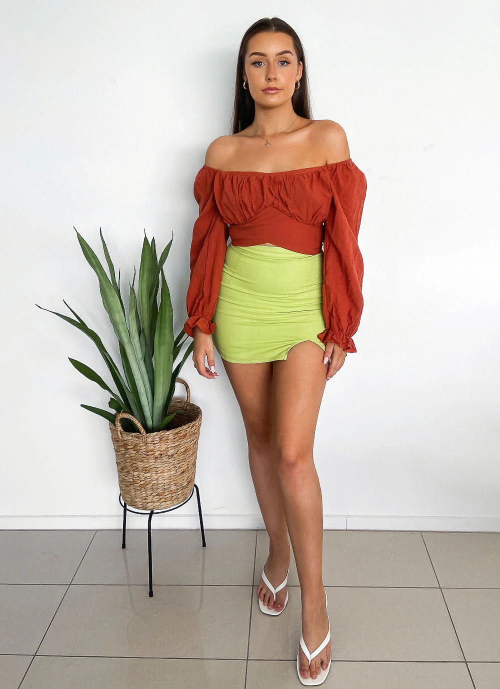 Peppermayo Inner Bloom Top - Rust New Tops 4 Peppermayo Inner Bloom Top - Rust New Tops