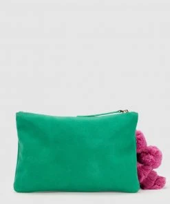 The Wolf Gang Bedouin Clutch - Marine Suede