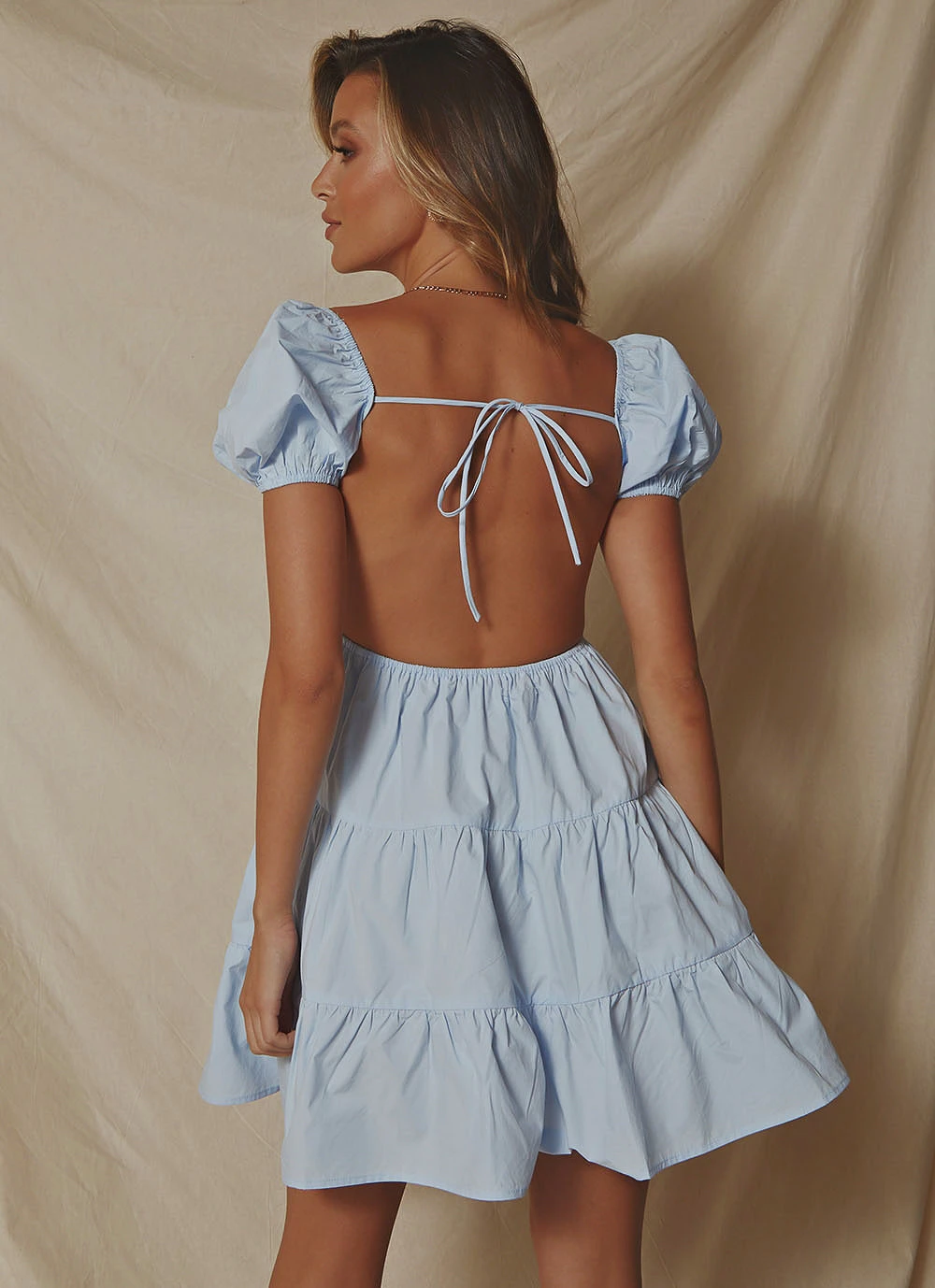 Peppermayo Exclusive Parisian Streets Mini Dress - Baby Blue New & Most Loved 5 Peppermayo Exclusive Parisian Streets Mini Dress - Baby Blue New & Most Loved