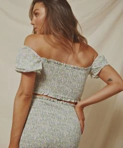 Peppermayo Open Road Crop - Green 7 Peppermayo Open Road Crop - Green