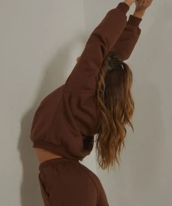 Peppermayo Exclusive New & Most Loved It Crowd Crewneck - Choc Brown