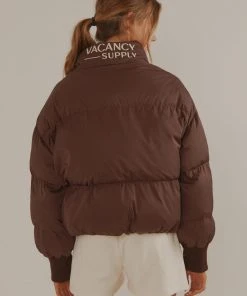 Vacancy Supply New & Most Loved Jetty Puffer Jacket - Choc Brown 11 Vacancy Supply New & Most Loved Jetty Puffer Jacket - Choc Brown