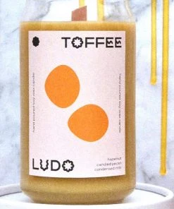 Ludo Home Signature Jar Candle - Toffee New & Most Loved