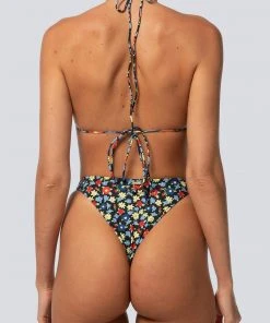 LaHana Swim Billy Bottom - Dark Floral 11 LaHana Swim Billy Bottom - Dark Floral