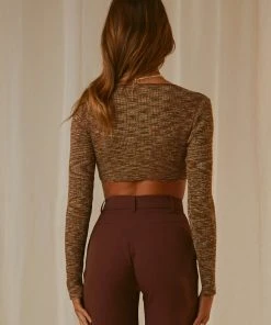Peppermayo New & Most Loved Karina Crop Top - Choc Brown 9 Peppermayo New & Most Loved Karina Crop Top - Choc Brown