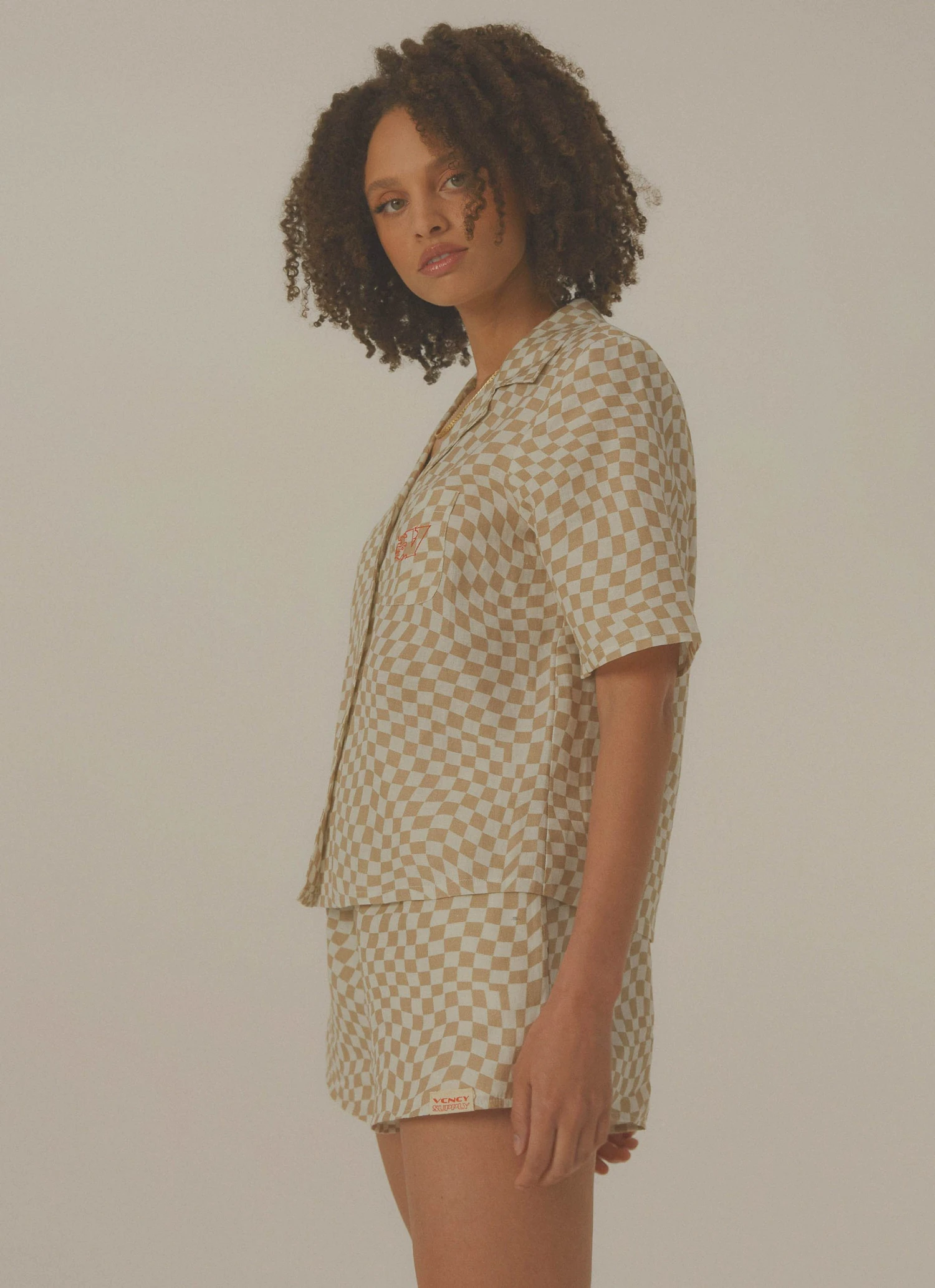 Vacancy Supply Blaze Organic Linen Shirt - White-Crème New & Most Loved 5 Vacancy Supply Blaze Organic Linen Shirt - White-Crème New & Most Loved