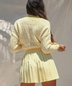 Peppermayo Exclusive No Boundaries Tennis Skirt - Yellow 8 Peppermayo Exclusive No Boundaries Tennis Skirt - Yellow