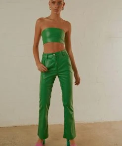 Peppermayo Exclusive L.A Street Style Pants - Jade Green