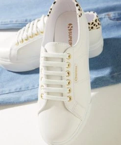 Superga 2790 Goatnappaleaw Pony Hair - White Dalmation New & Most Loved