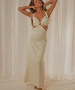 Peppermayo Exclusive New & Most Loved Palas Maxi Dress - Ivory