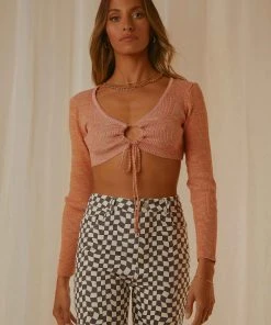 Peppermayo Karina Crop Top - Sunrise Knit New & Most Loved