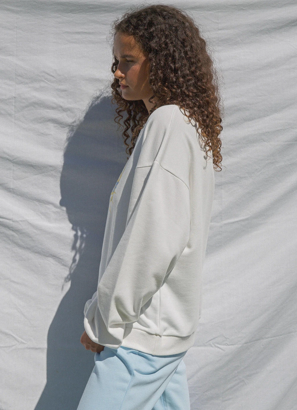 Vacancy Supply Sunburst Crewneck - White New & Most Loved 5 Vacancy Supply Sunburst Crewneck - White New & Most Loved