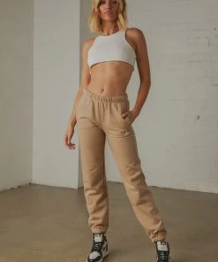 Champion New & Most Loved Reverse Weave Boyfriend Fleece Jogger - Country Walnut