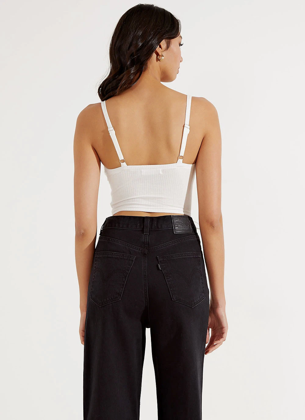 Peppermayo Rest Of Us Crop - White 5 Peppermayo Rest Of Us Crop - White