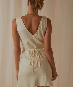 Peppermayo Exclusive Audrey Vintage Slip Dress - Ivory 8 Peppermayo Exclusive Audrey Vintage Slip Dress - Ivory