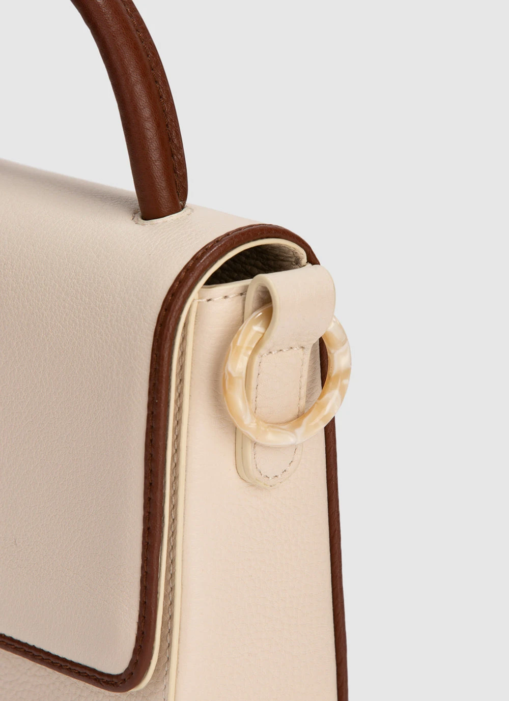 The Wolf Gang New & Most Loved Layla Mini Box Bag - Ivory 5 The Wolf Gang New & Most Loved Layla Mini Box Bag - Ivory