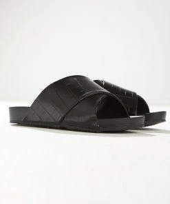 4th & Reckless Jane Slide - Black Croc