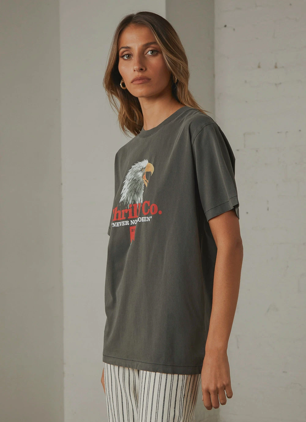 Thrills Talla Merch Fit Tee - Merch Black New & Most Loved 4 Thrills Talla Merch Fit Tee - Merch Black New & Most Loved