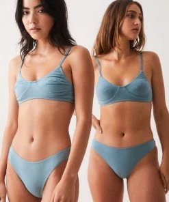 Afends New & Most Loved Lolly Hemp Bralette - Marine