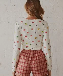 Peppermayo Eden Wrap Top - White Print New & Most Loved 9 Peppermayo Eden Wrap Top - White Print New & Most Loved