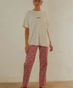 Afends Grow Some Hemp Oversized Tee - Off White New & Most Loved