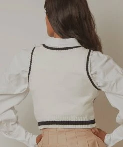 Peppermayo Scenes Knit Sweater - White 7 Peppermayo Scenes Knit Sweater - White