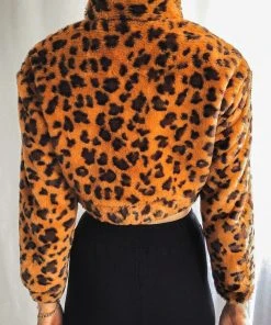 Peppermayo New & Most Loved Sundaze Crop Jumper - Leopard