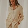 Peppermayo Exclusive Monet Oversized Shirt - Ivory New & Most Loved