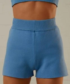 Peppermayo Exclusive Remix It Knit Short - Dusty Blue New & Most Loved 9 Peppermayo Exclusive Remix It Knit Short - Dusty Blue New & Most Loved